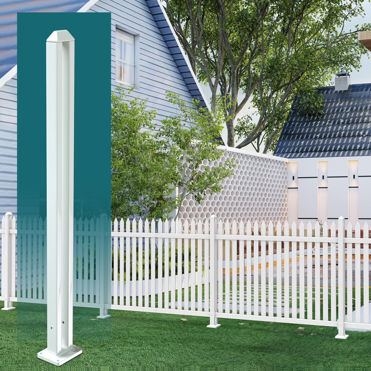 Vinyl Picket Fence